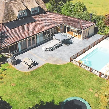 Beautiful American Style Villa With Heated Pool And Jacuzzi Heerhugowaard Exterior foto